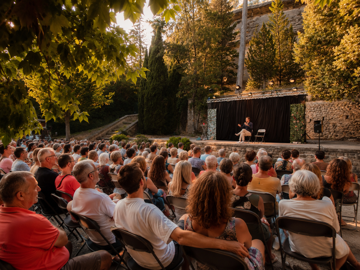 Le public du Festival L’Étang de Rire